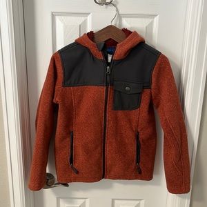 REI Hooded Fleece soft shell jacket (US Boys M 10-12)